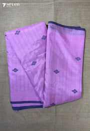 Raykissed Signature Seven Handloom Pink Bangalore Vegan Silk Saree - Seven Sarees - Saree - Seven Sarees