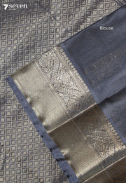 Ruchika Handloom Venkatagiri Pattu 100% Silk Purple Saree | Silk Mark Certified - Seven Sarees - Seven Sarees