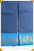 Sangam Madurai Blue Handmade Pure Cotton Sungudi Checks Saree - Seven Sarees - Saree - Seven Sarees