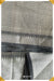 Sanjana Mangalagiri Handloom Grey Pure Silk - Cotton Checks Saree - Seven Sarees - Saree - Seven Sarees