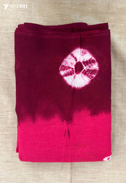 Sembaruthi Madurai Pink Handmade Pure Cotton Sungudi Saree - Seven Sarees - Saree - Seven Sarees