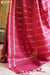 Shania Signature Seven Handloom Red Bangalore Pure Cotton Saree - Seven Sarees - Saree - Seven Sarees