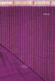 Shubhangi Signature Seven Handloom Pink Bangalore Pure Cotton Saree - view 4