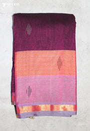 Shubhangi Signature Seven Handloom Pink Bangalore Pure Cotton Saree - view 2