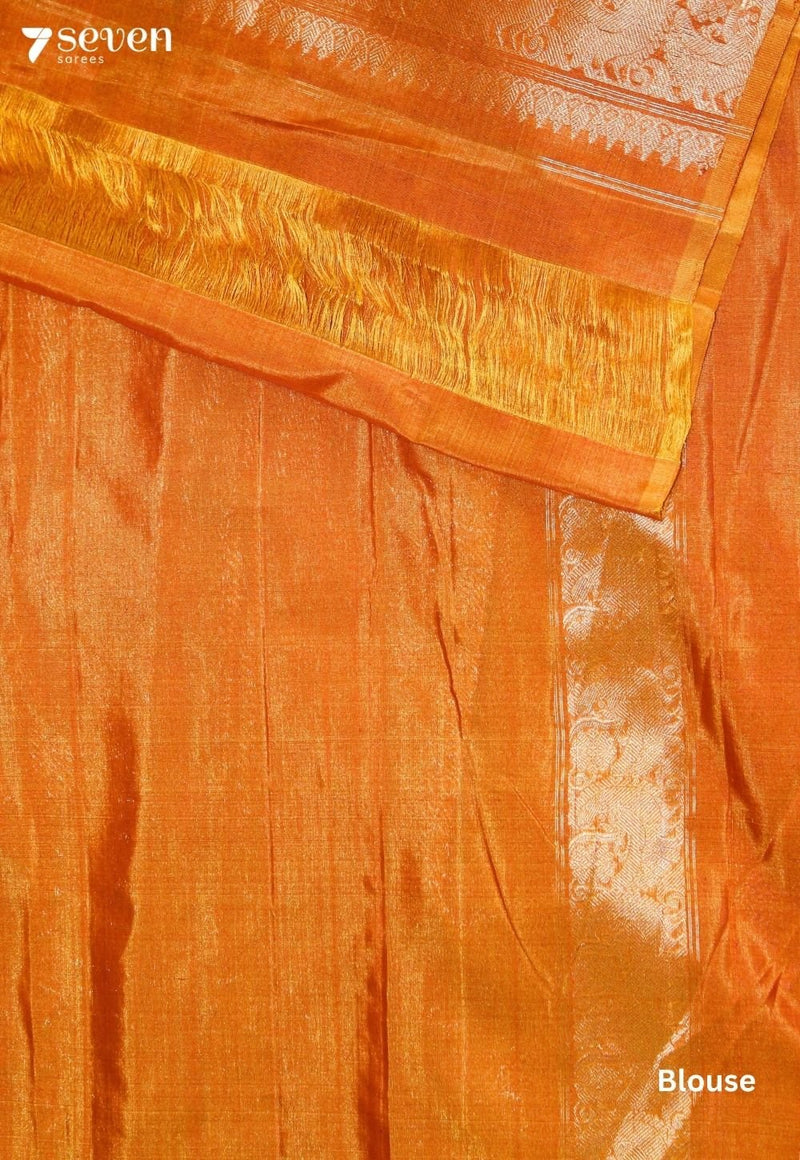Sireya Signature Seven Handloom Pink Bangalore Pure Silk Cotton Saree - Seven Sarees - Saree - Seven Sarees