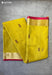 Soorya Rekha Signature Seven Handloom Yellow Bangalore Pure Cotton Saree - Seven Sarees - Saree - Seven Sarees
