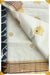 Swarnamalya - Peacock Signature Seven Handloom Off - White Kerala Cotton Saree - Seven Sarees - Saree - Seven Sarees