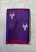 Tejas Signature Seven Handloom Purple Bangalore Pure Silk Cotton Saree - Seven Sarees - Saree - Seven Sarees