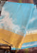 The Mirage Signature Seven Handloom Blue Bangalore Vegan Silk Saree - Seven Sarees - Saree - Seven Sarees
