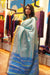 The Mirage Signature Seven Handloom Blue Bangalore Vegan Silk Saree - Seven Sarees - Saree - Seven Sarees
