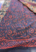 The Nettle Nook Jaipur Blue Handblock 100% Cotton Saree - Seven Sarees - Saree - Seven Sarees