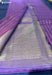 The Purple Ravine Seven Signature Seven Handloom Purple Bangalore Vegan Silk Saree - Seven Sarees - Saree - Seven Sarees
