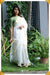 The Special Onam Off - White Viscose - Cotton Saree with Gold border - Seven Sarees - Saree - Seven Sarees