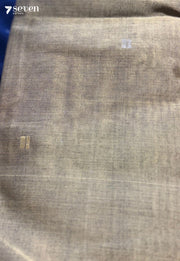 Tiya Signature Seven Handloom Brown Bangalore Pure Cotton Saree - Seven Sarees - Saree - Seven Sarees