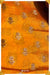 Tubra Benares Mustard Orange Pure Silk Saree | Silk Mark Certified - Seven Sarees - Saree - Seven Sarees