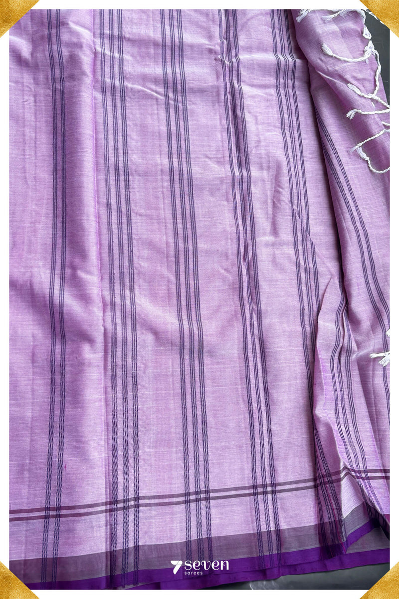 Ulagame Signature Seven Handloom Green Bangalore Vegan Silk Saree - Seven Sarees - Saree - Seven Sarees