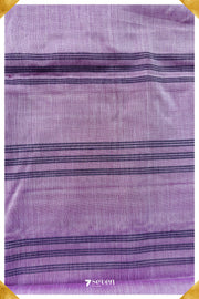 Ulagame Signature Seven Handloom Green Bangalore Vegan Silk Saree - Seven Sarees - Saree - Seven Sarees