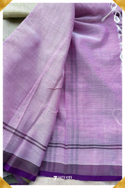 Ulagame Signature Seven Handloom Green Bangalore Vegan Silk Saree - Seven Sarees - Saree - Seven Sarees