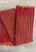 Vedika Signature Seven Handloom Red Orange Bangalore Pure Silk Cotton Saree - Seven Sarees - Saree - Seven Sarees