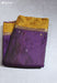 Velvet Raindrops Signature Seven Handloom Purple Bangalore Pure Silk Cotton Saree - Seven Sarees - Saree - Seven Sarees