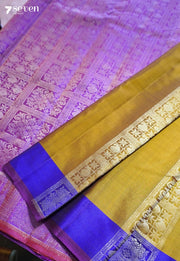 Wild Antler Signature Seven Handloom Brown Bangalore Pure Silk Saree|Silk Mark Certified - Seven Sarees - Saree - Seven Sarees