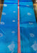 Wild Flower Signature Seven Handloom Blue/Pink Bangalore Pure Silk Saree|Silk Mark Certified - Seven Sarees - Saree - Seven Sarees