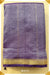 Willow Whisper Signature Seven Handloom Purple Bangalore Silk Cotton Saree - Seven Sarees - Saree - Seven Sarees