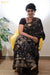 Adhya Benaras Black Pure Silk Saree | Silk Mark Certified - Seven Sarees - Saree - Seven Sarees