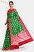 Agraganya Benaras Green Pure Silk Saree | Silk Mark Certified - Seven Sarees - Saree - Seven Sarees