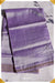 Almelu Mangalagiri Handloom Lavender Silk-Cotton Saree - Seven Sarees - Saree - Seven Sarees
