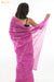 Blush Rose Jaipur Pink Block Printed Pure Cotton Saree - Seven Sarees - Saree - Seven Sarees
