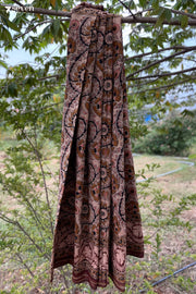 Devaganneru Hand Block Kalamkari 100% Soft Cotton saree - Seven Sarees - Saree - Seven Sarees