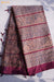 Dulagunda Hand Block Kalamkari 100% Soft Cotton Maroon Saree (Handloom) - Seven Sarees - Saree - Seven Sarees