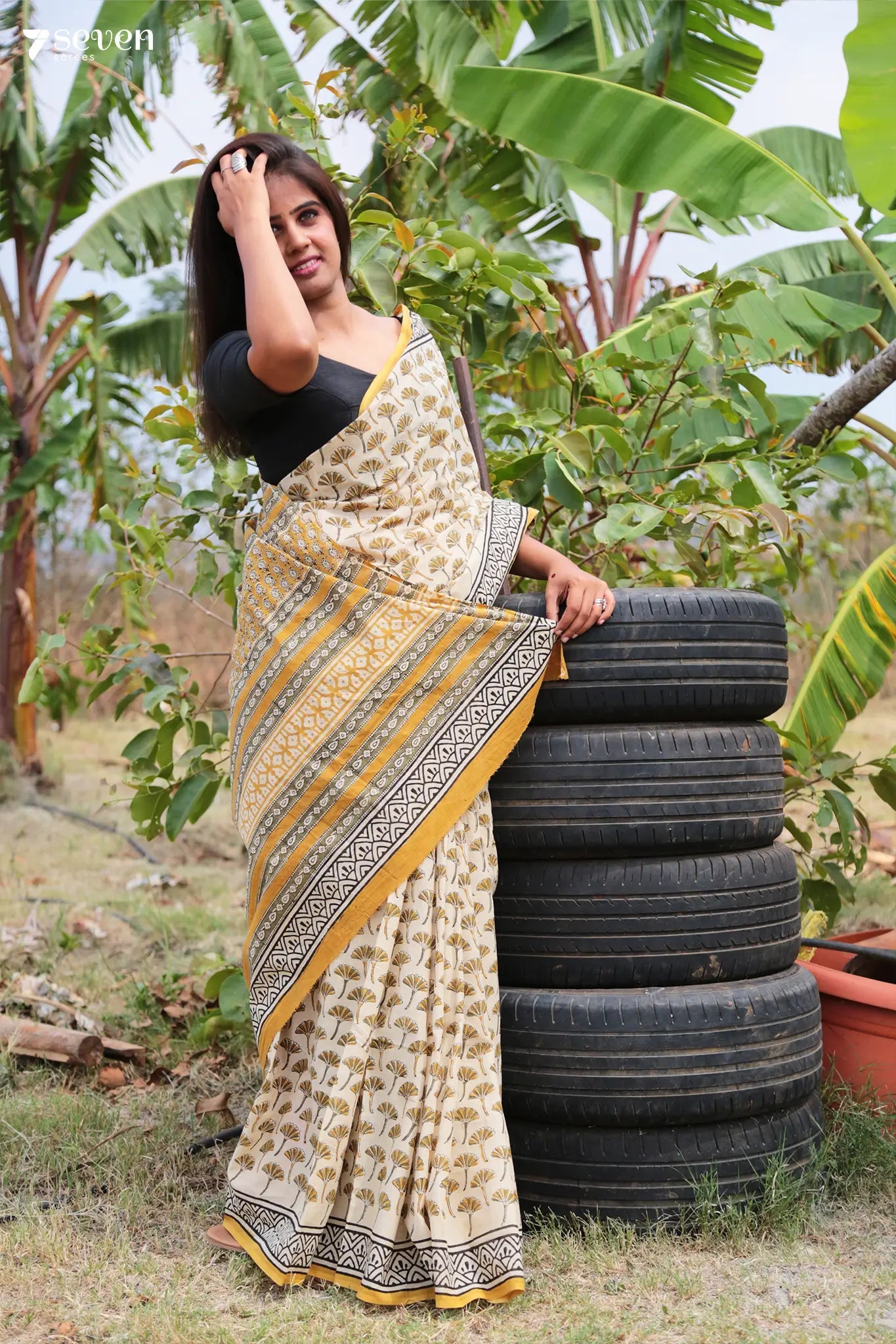 SNEAK PEEK! Fabri | Saree photoshoot, Saree poses, Cotton saree designs