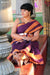 Hiran Madurai Purple Pure Cotton Saree - Seven Sarees - Saree - Seven Sarees