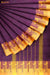 Karagaatam Madurai Purple Pure Cotton Saree - Seven Sarees - Saree - Seven Sarees