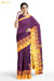 Karagaatam Madurai Purple Pure Cotton Saree - Seven Sarees - Saree - Seven Sarees