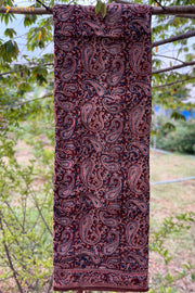 Kusuma Hand Block Kalamkari 100% Soft Cotton saree - Seven Sarees - Saree - Seven Sarees