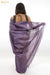 Mermaid's kiss Chattisgarh Purple Pure Tussar Silk Saree | Silk Mark Certified - Seven Sarees - Saree - Seven Sarees