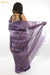 Mermaid's kiss Chattisgarh Purple Pure Tussar Silk Saree | Silk Mark Certified - Seven Sarees - Saree - Seven Sarees