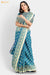 Mostly Madhuvanti Benares Blue Artificial Silk Saree - Seven Sarees - Saree - Seven Sarees