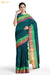 Neela Tulasi Madurai Blue Pure Cotton Saree - Seven Sarees - Saree - Seven Sarees