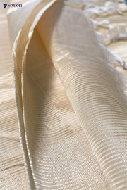 Neha Mangalagiri Handloom Sandal Silk Cotton Saree - Seven Sarees - Saree - Seven Sarees