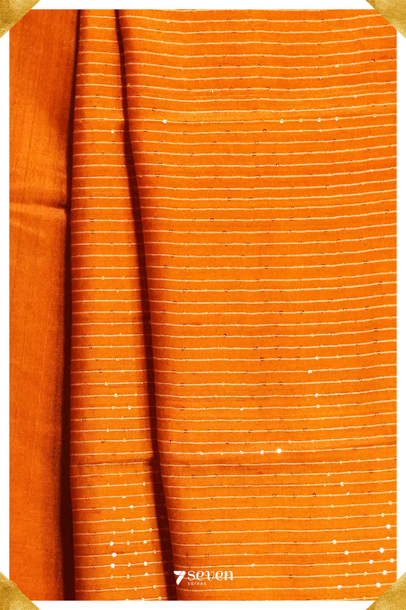 One in a million Chattisgarh Yellow Pure Tussar Silk Saree|Silk Mark Certified - Seven Sarees - Seven Sarees