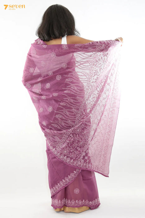 Authentic Chikankari Cotton Sarees from Lucknow – For Sarees