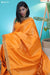 Seven Special Chattisgarh Yellow Pure Tussar Silk Saree | Silk Mark Certified - Seven Sarees - Saree - Seven Sarees