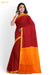 Shivranjini Madurai Red Pure Cotton Sungudi Saree - Seven Sarees - Saree - Seven Sarees