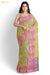 Soundarya Benaras Yellow Art Silk Saree - Seven Sarees - Saree - Seven Sarees
