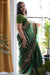 Sowmini Benares Green Pure Silk Saree | Silk Mark Certified - Seven Sarees - Saree - Seven Sarees