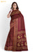 Special Seven Madurai Brown Pure Cotton Sungudi Saree - Seven Sarees - Saree - Seven Sarees